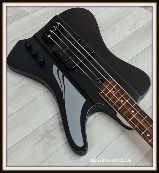 Preview: Dingwall D-Roc Standard 4 PF, Metallic Black Matte